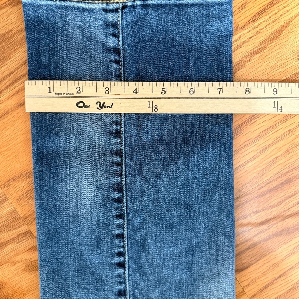 Kut from the Kloth Catherine Mid-Rise Boyfriend Distressed Jeans Sz 14 - Picture 12 of 12